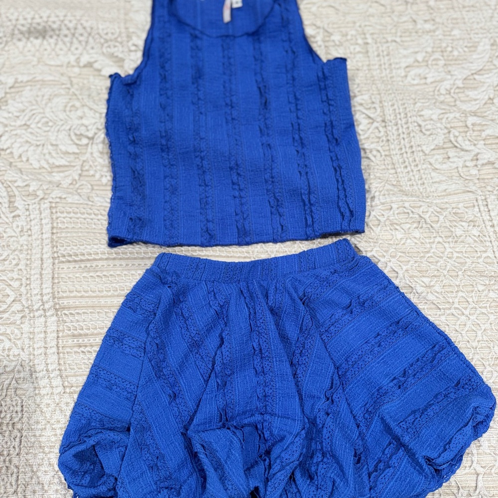 Charming Blue Kids Matching Set